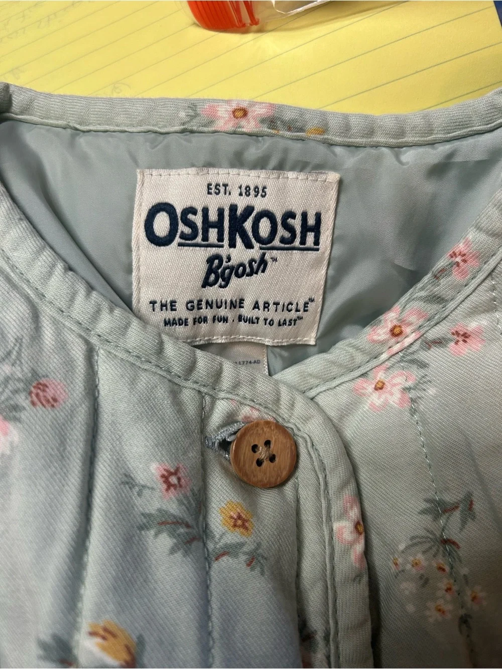OshKosh Bgosh light mint